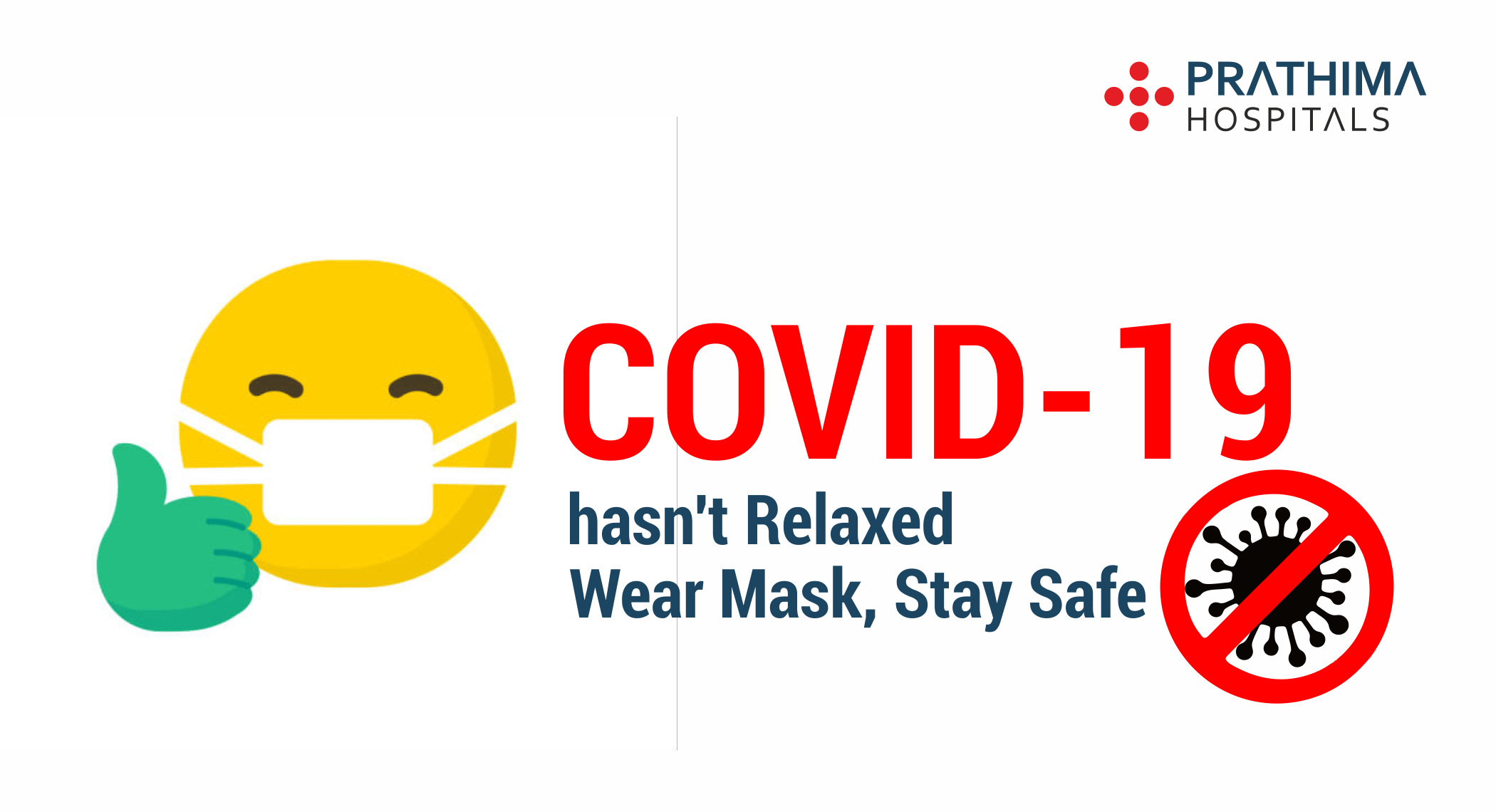 covid-19 hasn't relaxed- wear masks