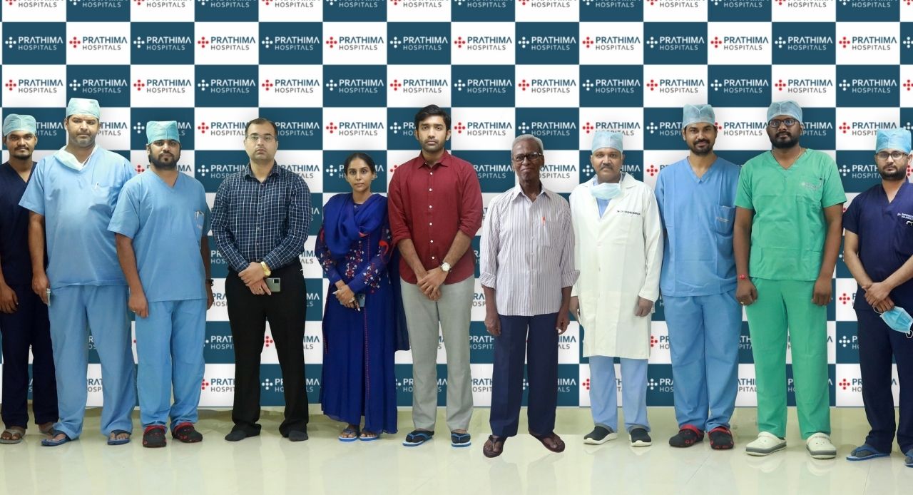 Rare liver cancer surgery at Prathima Hospitals