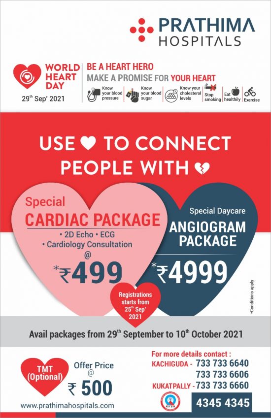 Special cardiac package-prathima hospitals